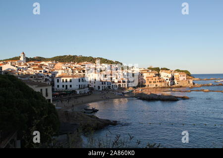 Costa brava espagne callela de Palafrugell Banque D'Images