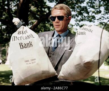 STEVE MCQUEEN, L'AFFAIRE THOMAS Crown, 1968 Banque D'Images