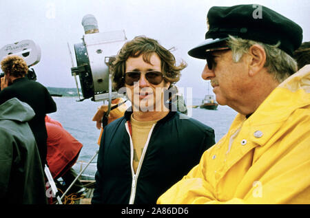 STEVEN SPIELBERG, JAWS, 1975 Banque D'Images