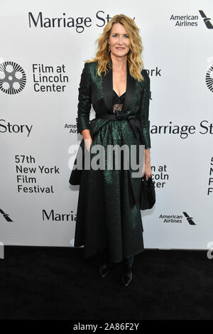 Laura Dern. 'Mariage' film premiere, arrivées, 57e Festival du Film de New York, USA - 04 Oct 2019 Banque D'Images