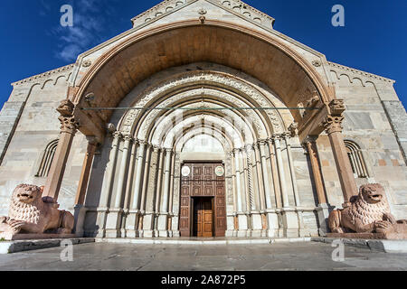 À la Cathédrale San Ciriaco à Ancona Marches Italie Banque D'Images