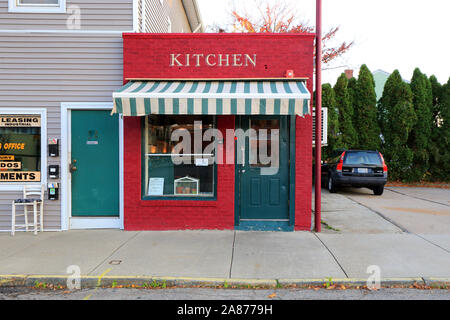 Cuisine, 94 Carpenter Street, Providence, Rhode Island Banque D'Images