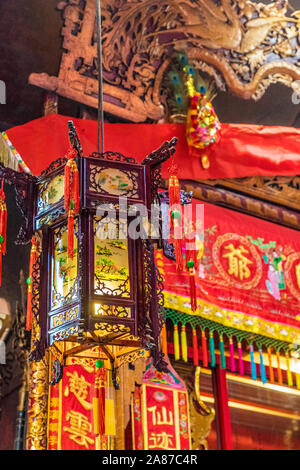 Sin sze si ya temple à Kuala Lumpur en Malaisie Banque D'Images