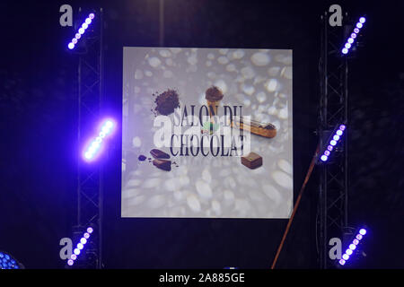 Paris, France. Nov 2, 2019.La 25e anniversaire de la Salon du Chocolat organisé pour la Fondation Children of Africa. Banque D'Images