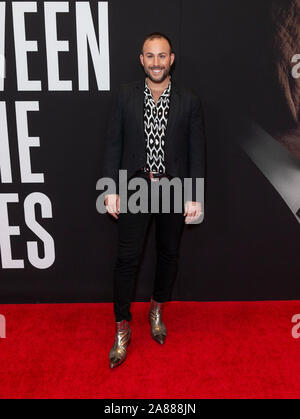 Micah Jesse assiste à la première mondiale à bien mentir 787 7e Avenue à Manhattan (photo de Lev Radin/Pacific Press) Banque D'Images