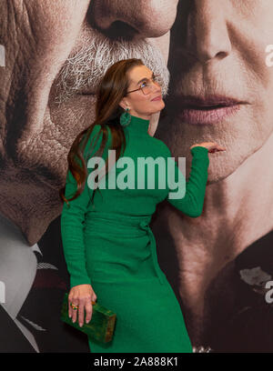 Brooke Shields assiste à la première mondiale à bien mentir 787 7e Avenue à Manhattan (photo de Lev Radin/Pacific Press) Banque D'Images