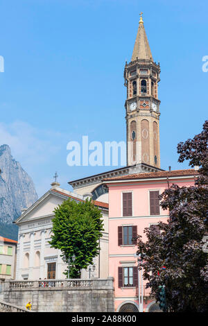 L'église St Nicholas à Lecco dans le lac de Côme, Lombardie Italie Europe EU Banque D'Images