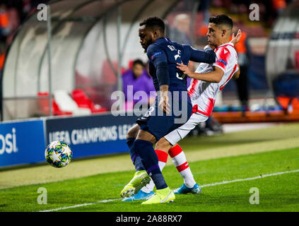 Belgrade, Serbie. Nov 6, 2019. Alli Dele de Tottenham. Credit : Nikola Krstic/Alamy Live News Banque D'Images