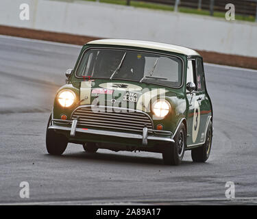 Chris Middlehurst, Morris Mini Cooper S, Mini Célébration Trophy, course historiques maîtres, Silverstone Classic, juillet 2019, Silverstone, Northamptonshi Banque D'Images