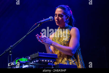 Sirintip soutenir Snarky Puppy à l'O2 Academy de Bournemouth. Image : Charlie Raven/Alamy Banque D'Images