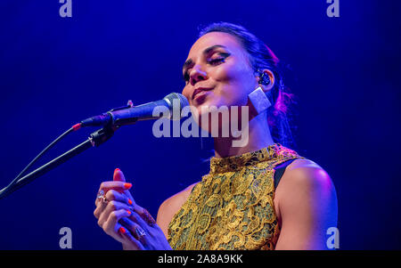 Sirintip soutenir Snarky Puppy à l'O2 Academy de Bournemouth. Image : Charlie Raven/Alamy Banque D'Images