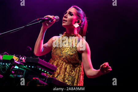 Sirintip soutenir Snarky Puppy à l'O2 Academy de Bournemouth. Image : Charlie Raven/Alamy Banque D'Images