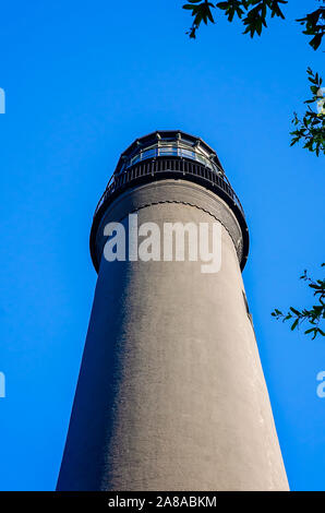 Le phare et musée de Pensacola est photographié, Octobre 27, 2019, dans la région de Pensacola, en Floride. Le phare a été construit en 1858. Banque D'Images