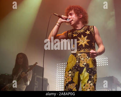 6 novembre 2019, Glasgow, Royaume-Uni. Groupe de rock américain Greta Van Fleet apportent leur style rock rétro à Glasgow's O2 Academy - Crédit Stuart Westwood Banque D'Images