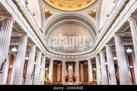 Intérieur de la cathédrale St Marys Pro à Dublin, Irlande. Banque D'Images