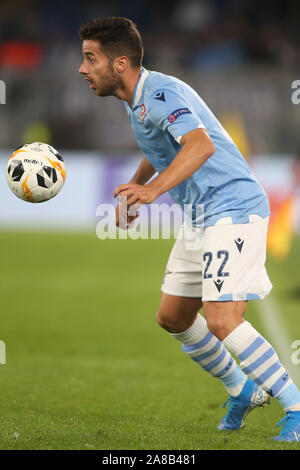 Rome, Italie. 07Th Nov, 2019. Rome, Italie - 07 novembre 2019 : Jony (Lazio) en action au cours de l'UEFA Europa League Groupe e match de foot entre SS Lazio et Celtic Glasgow, au Stade olympique de Rome. Agence Photo crédit : indépendante/Alamy Live News Banque D'Images