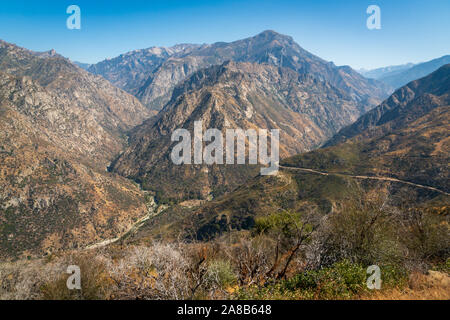 Giant Sequoia National Monument, le Centre de la Californie Eastren Banque D'Images