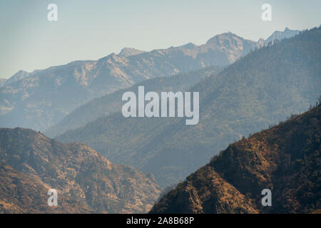 Giant Sequoia National Monument, le Centre de la Californie Eastren Banque D'Images