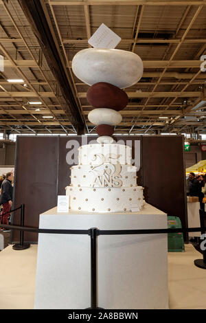 Paris, France. 2 novembre 2019. Le 25e anniversaire du salon du chocolat à Paris, France Banque D'Images