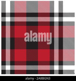Moderne classique Tartan Plaid Pattern transparente dans le Vector - c'est un classique à carreaux, à carreaux, motif tartan approprié pour tee shirt, tissu Banque D'Images