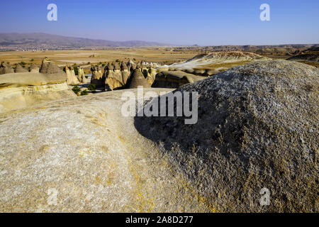 Pasabaglari cheminées de fées parc est cette vallée à couper le souffle est bien connu pour les plus divers collection de cheminées de fées de Cappadoce, Anatolie, Banque D'Images