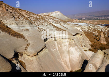 Pasabaglari cheminées de fées parc est cette vallée à couper le souffle est bien connu pour les plus divers collection de cheminées de fées de Cappadoce, Anatolie, Banque D'Images