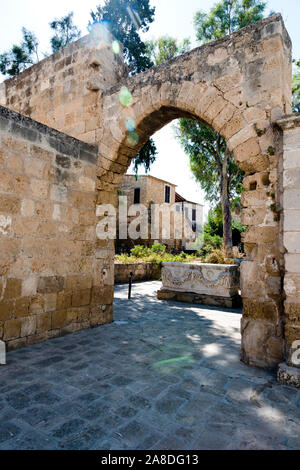 Une des ruines d'Archway monument historique amd à Famagouste, Chypre du Nord Banque D'Images