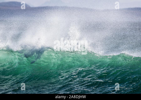 Assynt, vagues, Ecosse Banque D'Images