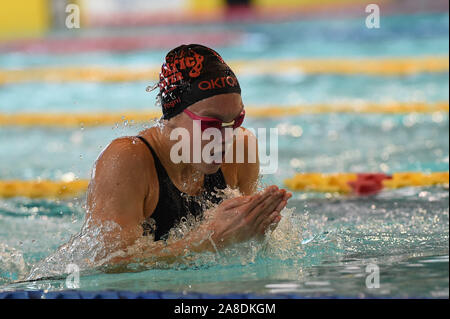 Genova, Italie. 8Th Nov 2019. ilaria togni centre aquatique)pendant Trofeo Nicola Sapio, Natation à Genova, Italie, 08 novembre 2019 - LPS/crédit : Danilo Danilo Vigo Vigo/fil LPS/ZUMA/Alamy Live News Banque D'Images