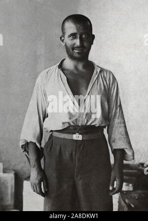 Ramón Franco Bahamonde (1896-1938), militar, aviador y político español. Miembro del vuelo del Plus Ultra de Madrid a Buenos Aires en 1926. Banque D'Images