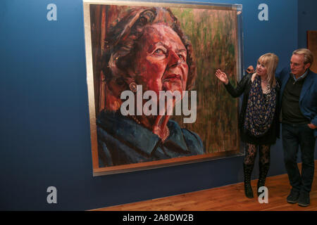 Sheffield, Royaume-Uni. 05Th Nov, 2019. Lorna peut Wadsworth est l'un des plus acclamés du Royaume-uni portraitistes. Crédit : Paul/Quezada-Neiman Alamy Live News Banque D'Images