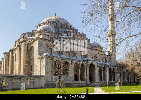 Fatih, Istanbul / Turquie - 04 mars 2019 : Mosquée Sehzade 16ème siècle l'architecture Ottomane. L'architecte Sinan Banque D'Images