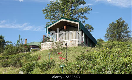 Tentes, Madulkelle Plateau et Eco Lodge, près de Kandy, Sri Lanka Banque D'Images