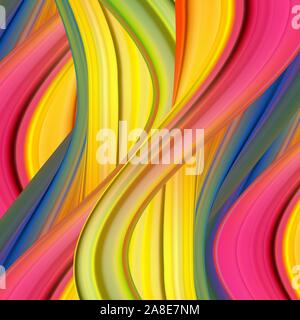 Abstract colorful vector background color flow, pour l'onde liquide brochure design, site web, flyer. Stream fluide. La peinture acrylique. EPS 10 Illustration de Vecteur