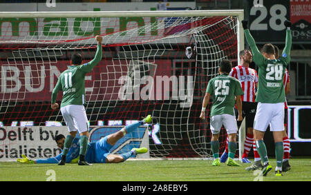 02-11-2019 : : * Sparta Rotterdam v PSV Eredivisie seizoen 2019 Rotterdam : - 2020, L-R, Cody anonyme scoort de 2-2 : Crédit Photos Pro/Alamy Live News Banque D'Images