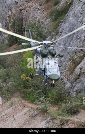 Czech Air Force du système de recherche et sauvetage, le W-3A SOKOL, polyvalents pour les deux turbo-moteur-hélicoptère de sauvetage de l'arbre à Grand Nord, République tchèque, Grand Canyon aband Banque D'Images