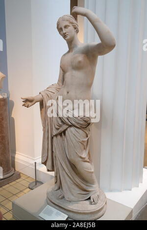 Statue en marbre de la Vénus Townley au British Museum, London, UK Banque D'Images