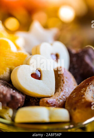 Biscuits de Noël Banque D'Images