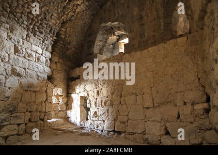 Mamluk Keep, Karak Castle, Al Karak, Karak Goverorate, Jordanie, Moyen-Orient Banque D'Images