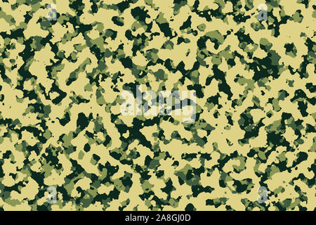 Un excellent camouflage, base militaire avec des tons pâles prédominant Banque D'Images