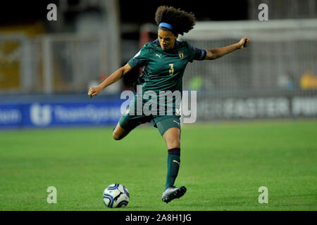 Italia - Géorgie 6-0, stadio Ciro Vigorito, Benevento 28/11/2019, Euro 2021 qualificazione, Sara Gama Ph. Vincenzo izzo Banque D'Images