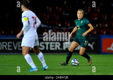 Italia - Géorgie 6-0, stadio Ciro Vigorito, Benevento 28/11/2019, Euro 2021, Valentina qualificazione Cernoia Ph. Vincenzo izzo Banque D'Images