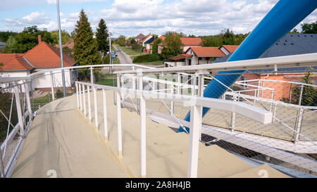 Gyorszentivan 0927 2019 Le nouveau pont de Győr-Győrszentiván a été remis Banque D'Images