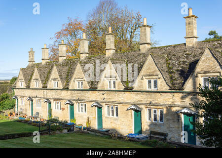 17e siècle Almhouses, Church Street, Chipping Norton, Oxfordshire, Angleterre, Royaume-Uni Banque D'Images