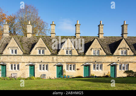 17e siècle Almhouses, Church Street, Chipping Norton, Oxfordshire, Angleterre, Royaume-Uni Banque D'Images