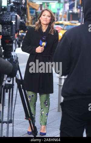 New York, USA. New York, USA. 05Th Nov, 2019. Le gingembre Zee o l'ensemble de Good Morning America à New York le 08 novembre 2019. Credit : Rw/media/Alamy Punch Live News Banque D'Images