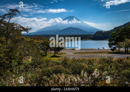 Le Mont Fuji, Japon Banque D'Images