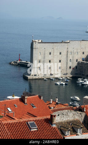 Fort St John (Ivan), Dubrovnik Banque D'Images