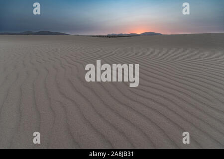 Des dunes de Corralejo, Fuerteventura Banque D'Images