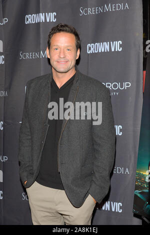 L'acteur Josh Hopkins assiste à la Crown Vic le dépistage à l'est Village cinéma dans la ville de New York. Banque D'Images